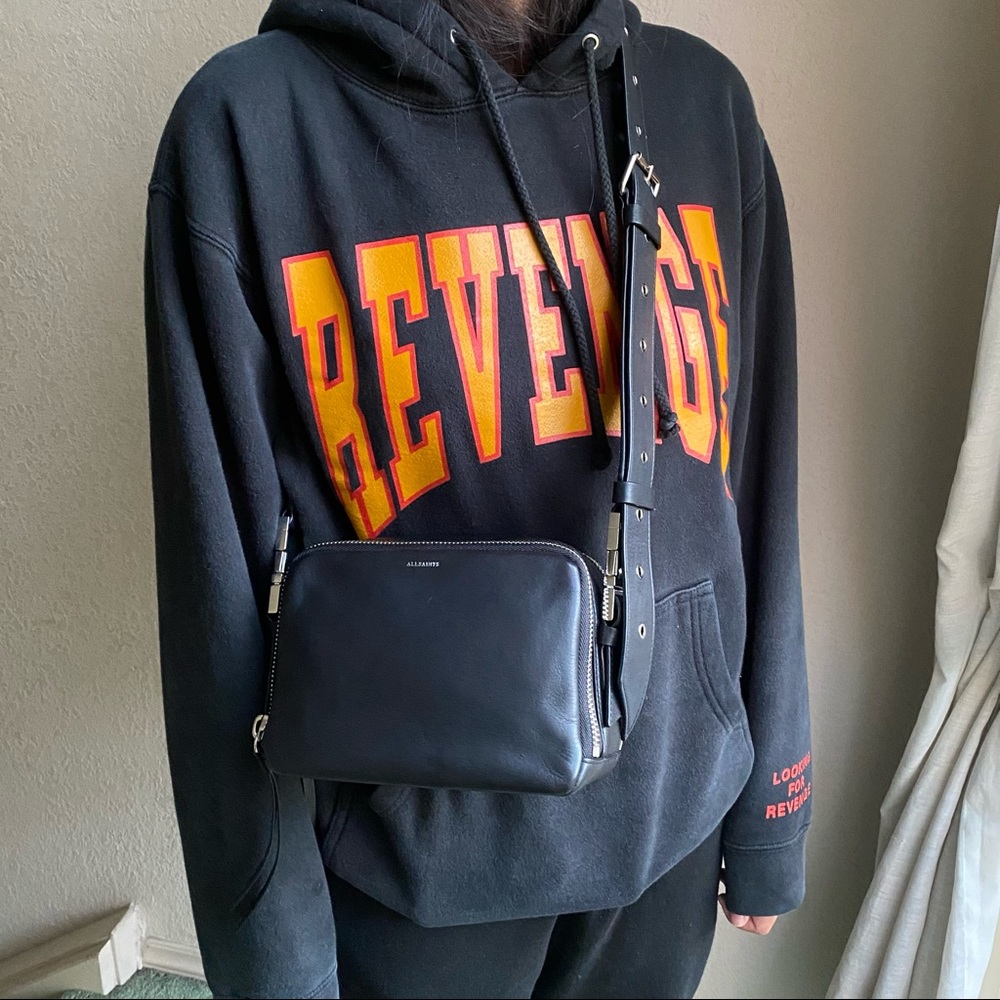 ALLSAINTS Clip Bumbag Crossbody Bag